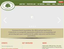 Tablet Screenshot of newtownforestassociation.org